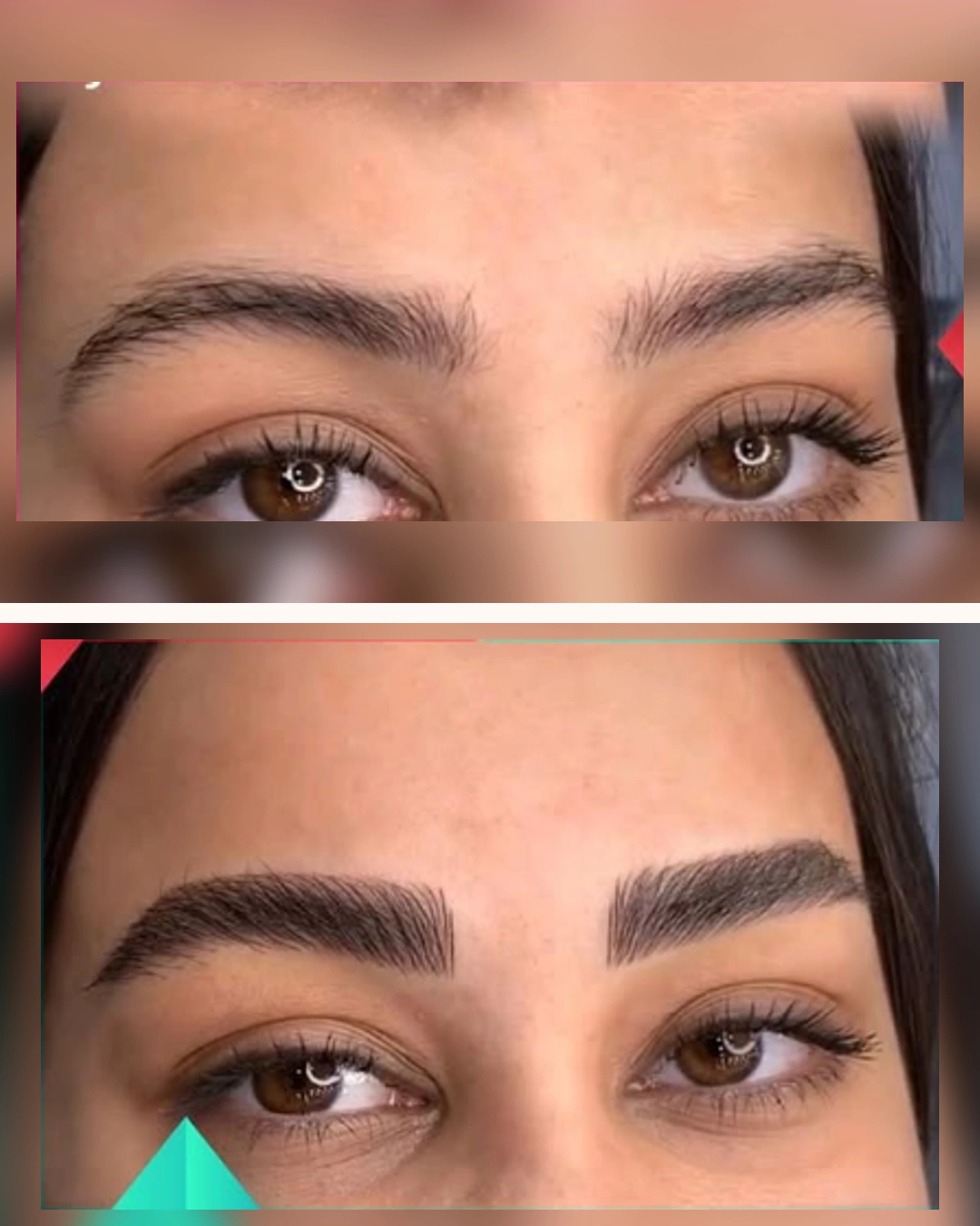 6D brows transformation